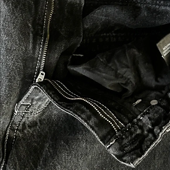 Embroidered Black Jeans Ambush 100% cotton - Picture 6 of 7